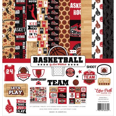 Echo Park Basketball Designpapier - Collection Kit